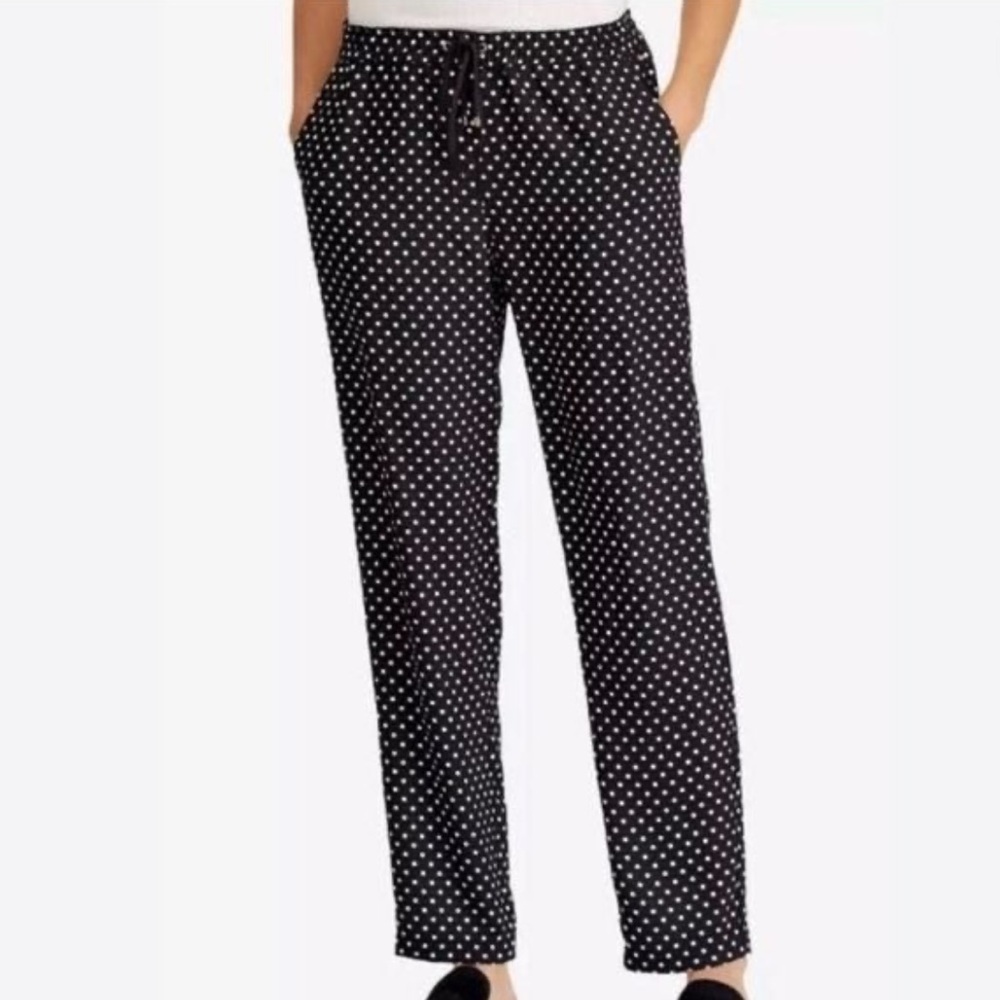 Ralph Lauren Womens Dot Casual Lounge Pants
